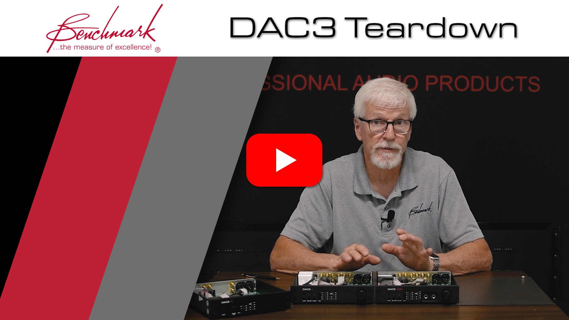 John Siau disassembling a DAC3